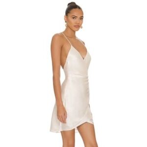 SER.O.YA silk slip dress